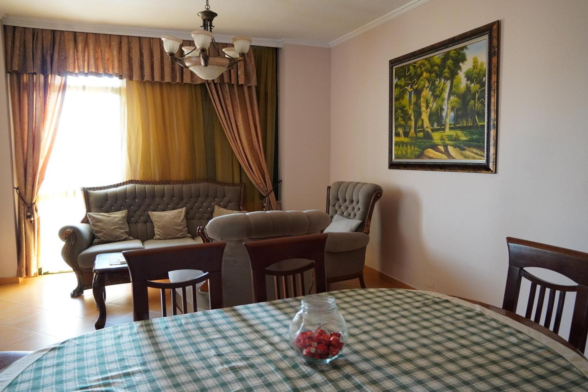 Panoramic Apartment Tirana Kültér fotó